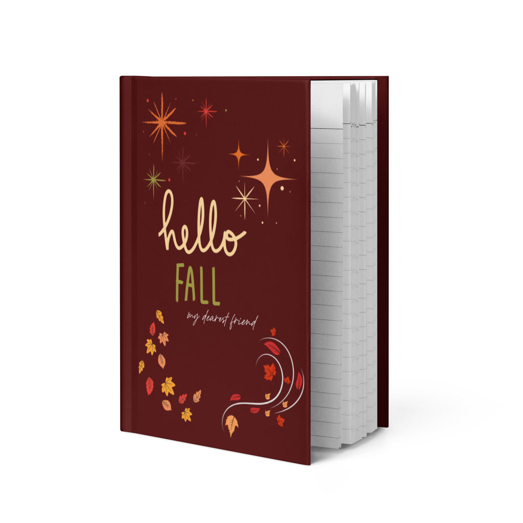 Hello Fall Hardcover Journal