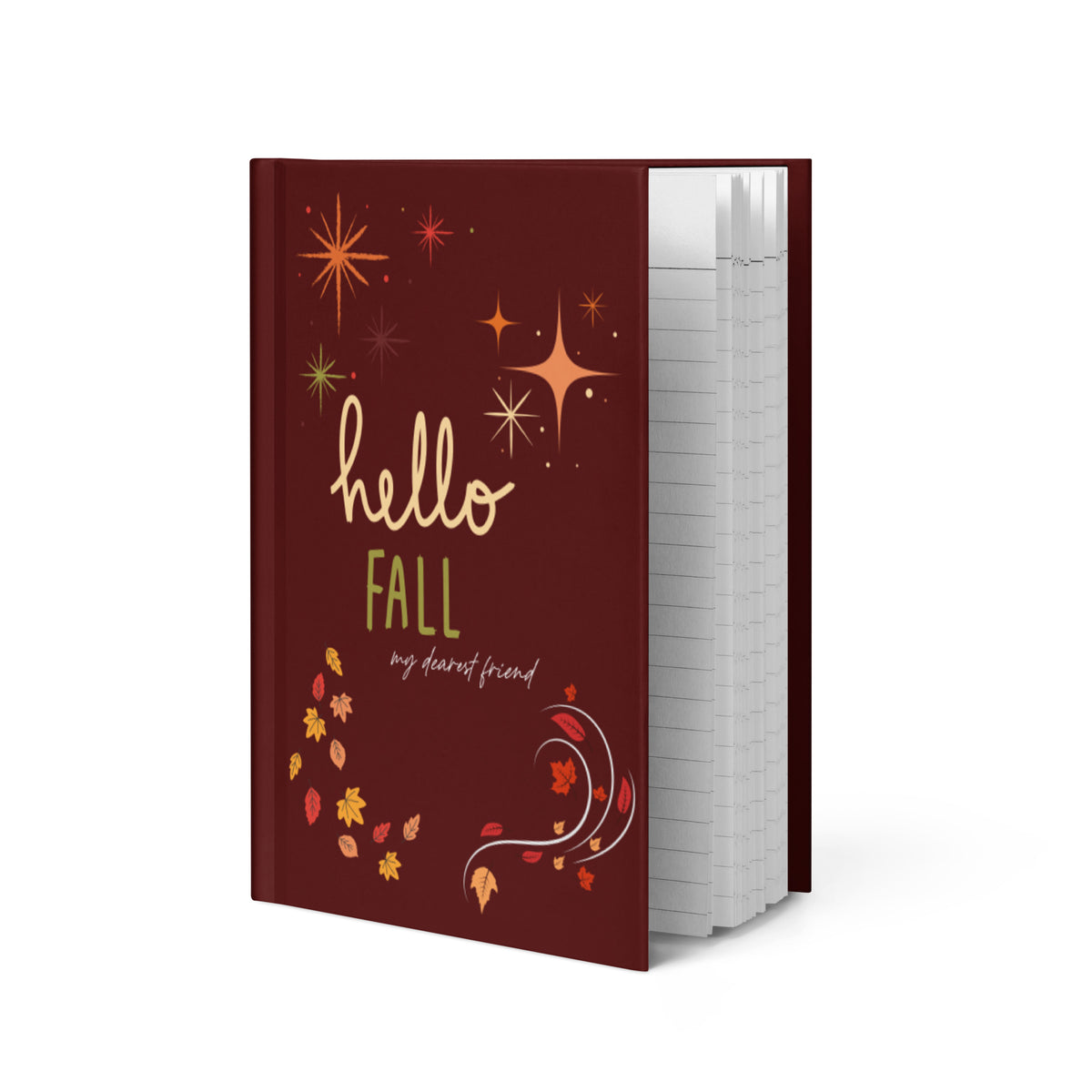 Hello Fall Hardcover Journal