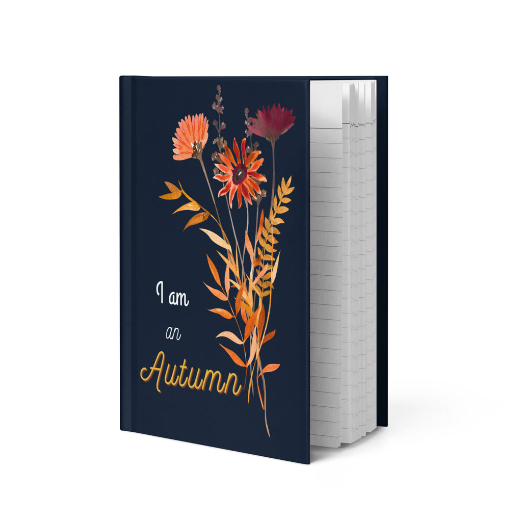 I am an Autumn Hardcover Journal