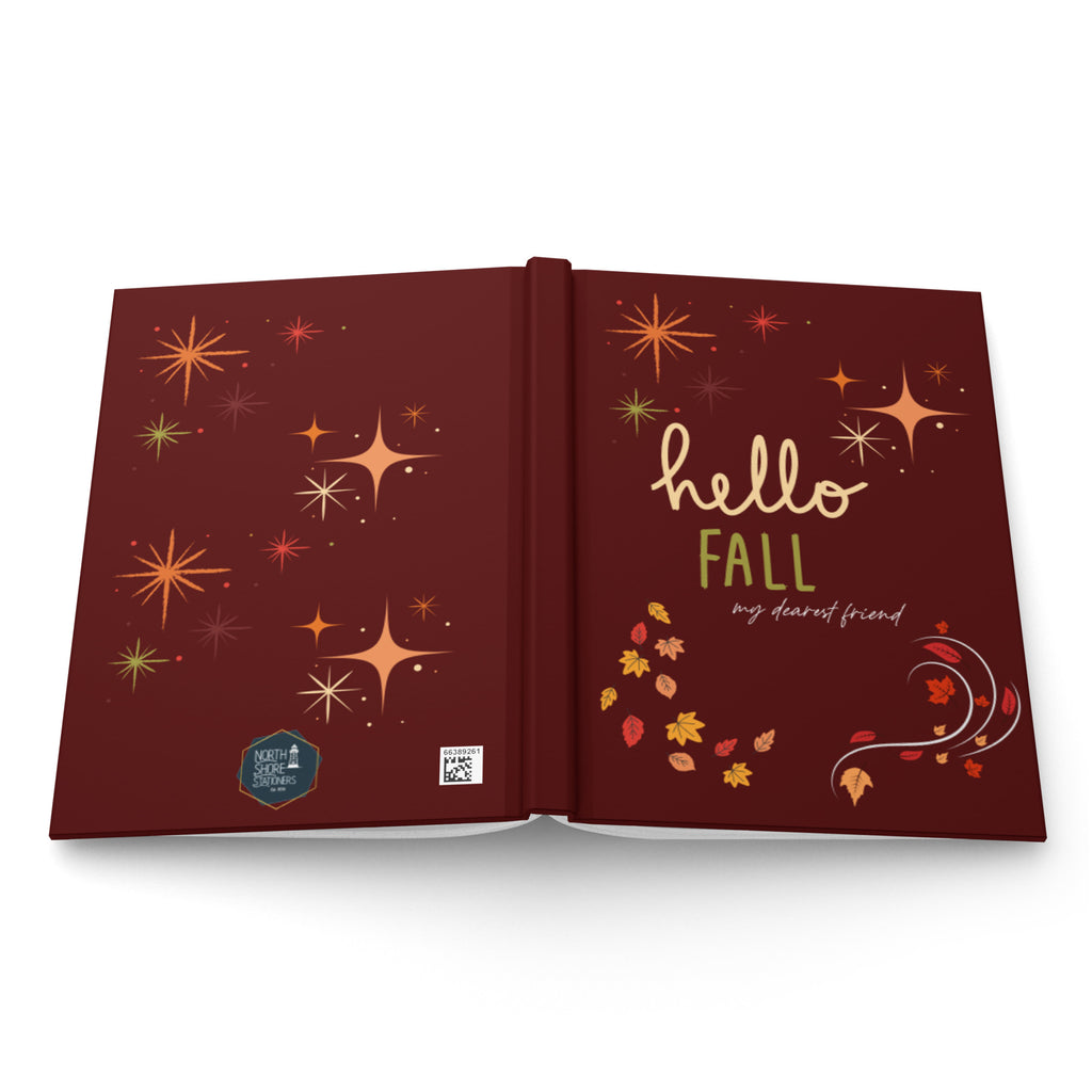 Hello Fall Hardcover Journal