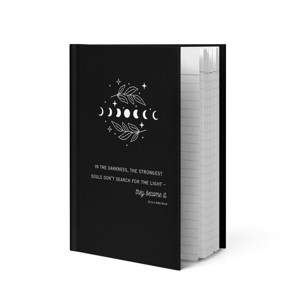 Moon Phases Hardcover Journal