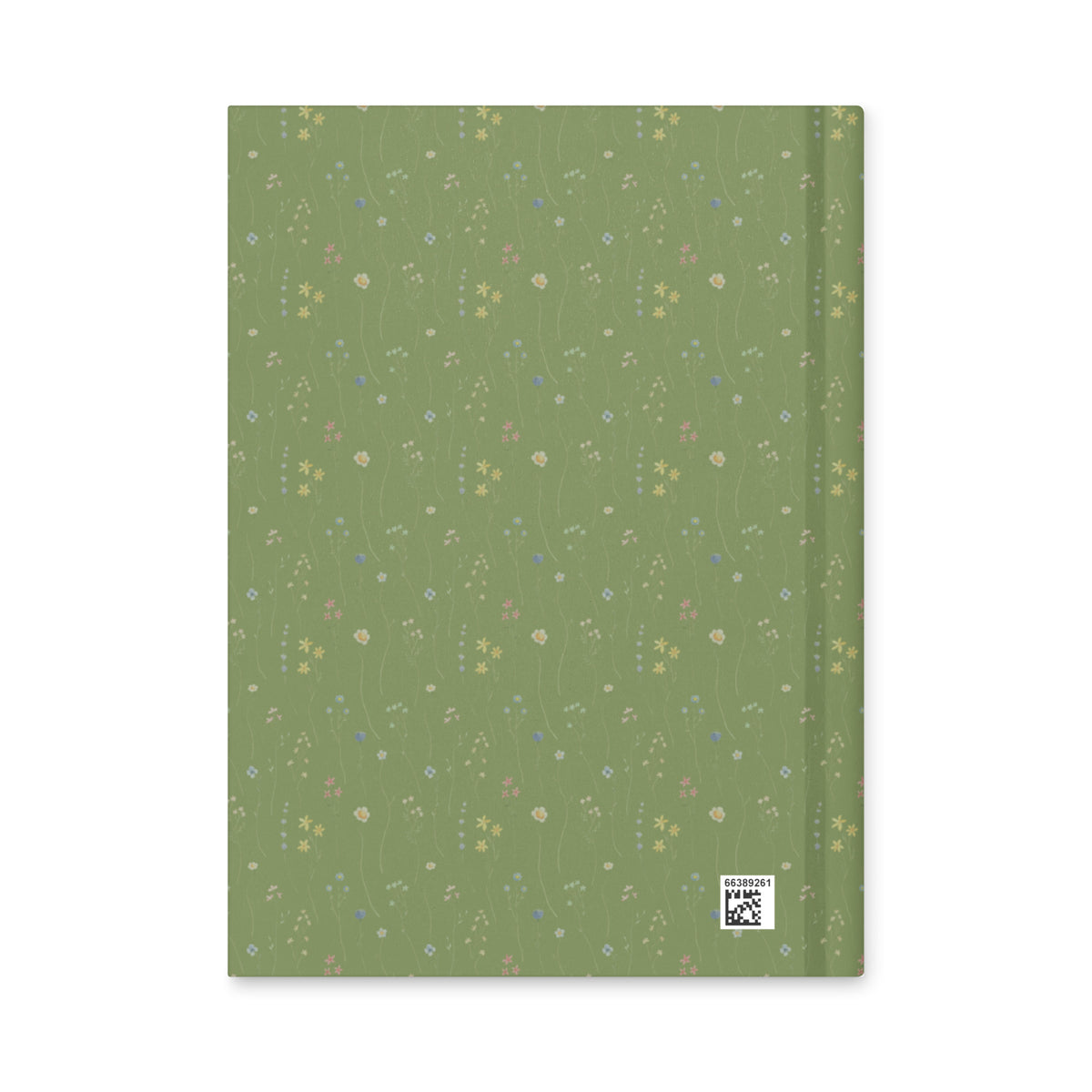 Floral - Green Hardcover Journal