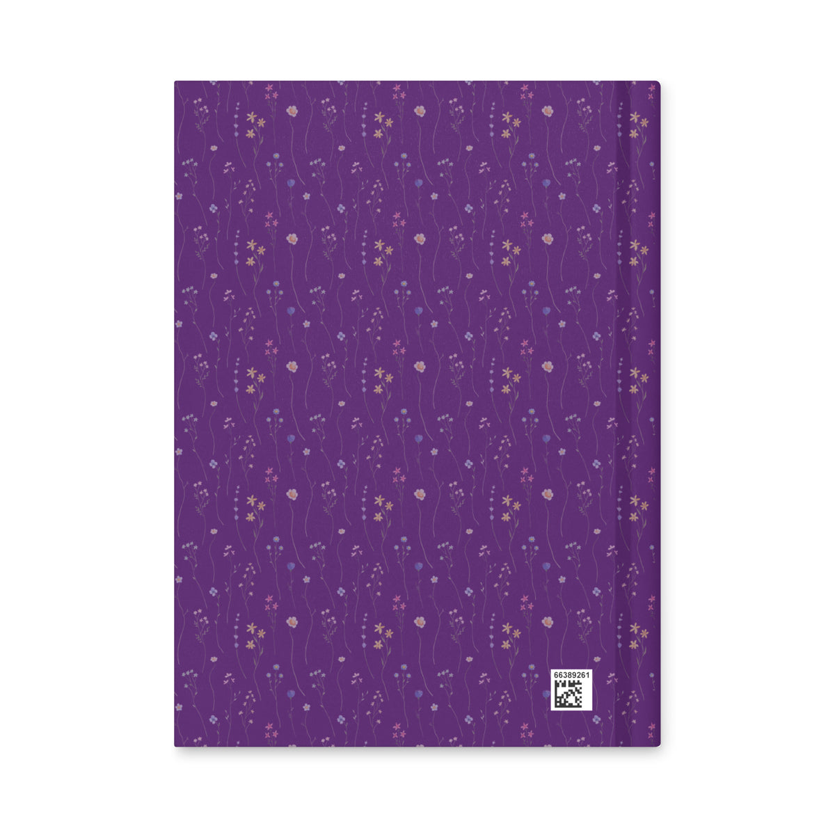 Floral - Plum Hardcover Journal