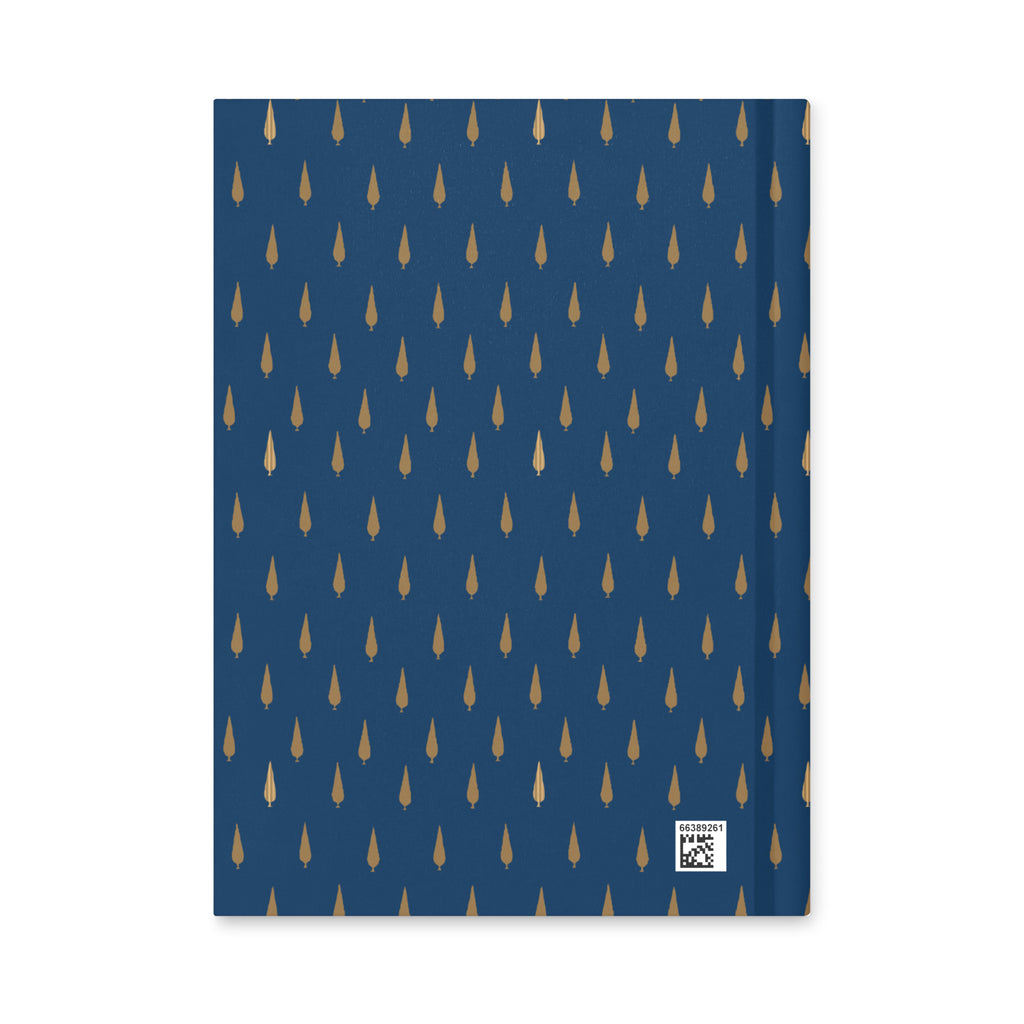 Notes - Navy Hardcover Journal
