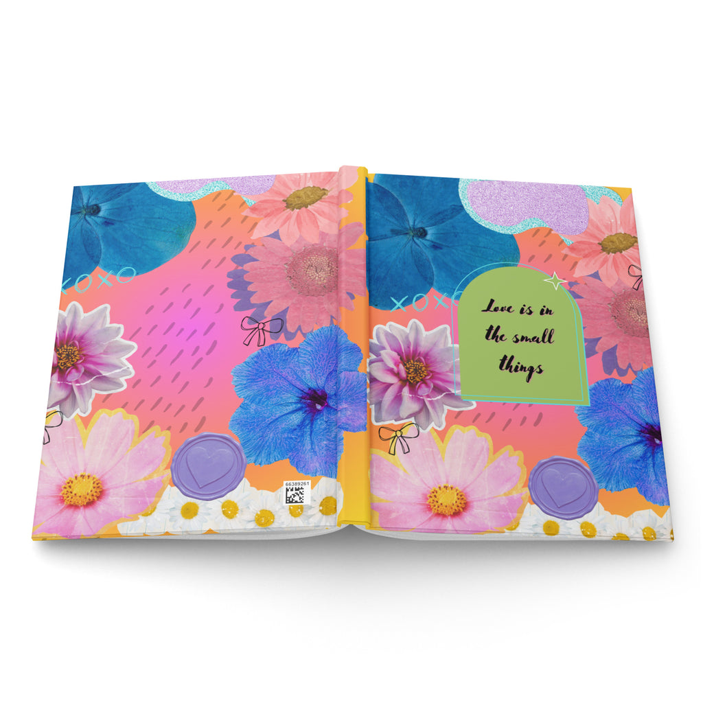 Love is in the Small Things Hardcover Journal.