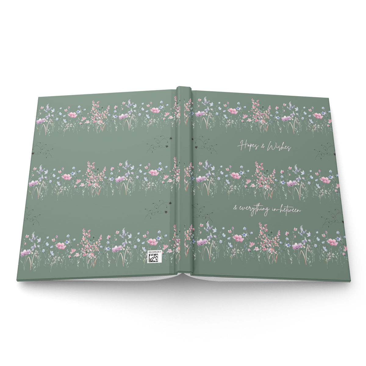 Floral Hardcover Journal
