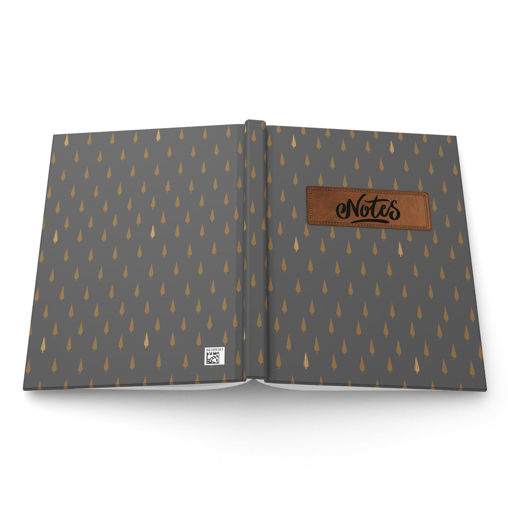 Notes - Gray Hardcover Journal