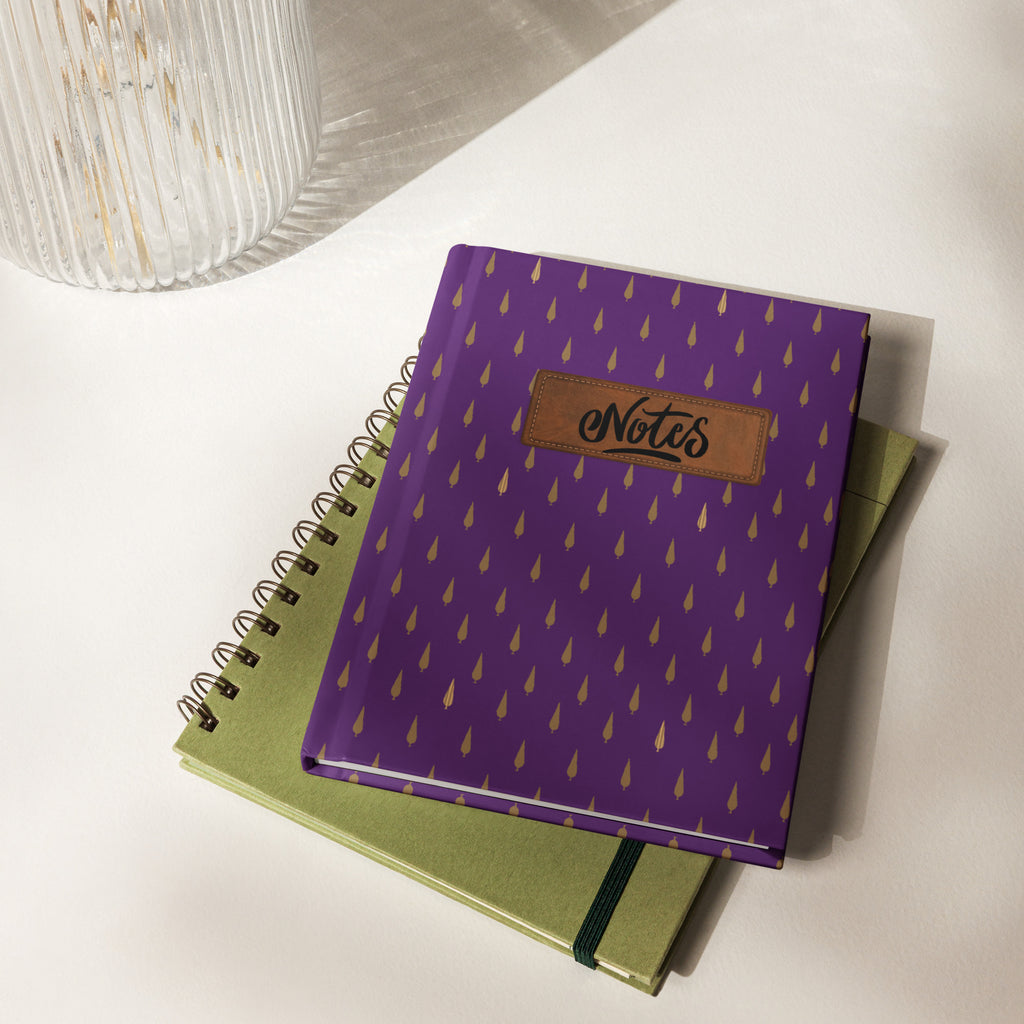 Notes - Purple Hardcover Journal