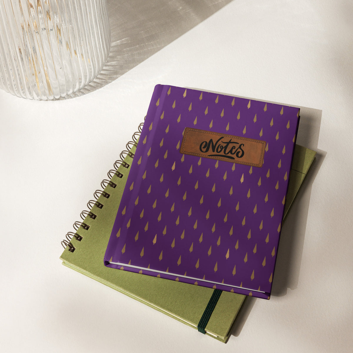 Notes - Purple Hardcover Journal