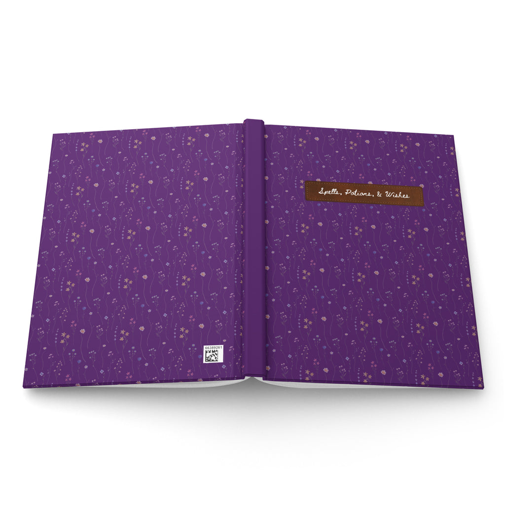 Floral - Plum Hardcover Journal